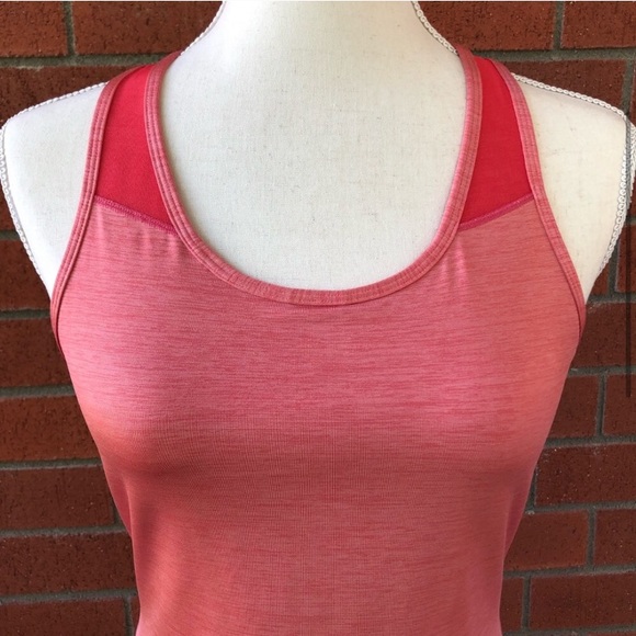 Lululemon Heather Atomic Red Racerback Tank 6 - Picture 2 of 4